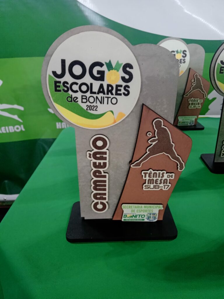 Jogos Escolares: Confira quem são os campeões no Tênis de Mesa