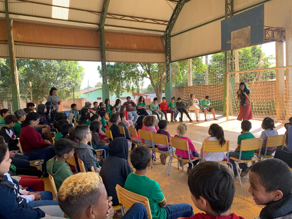 Professores e alunos da rede municipal de ensino participam de oficinas do Programa Nacional de Incentivo à Leitura Professores e alunos da rede municipal de ensino participam de oficinas do Programa Nacional de Incentivo à Leitura