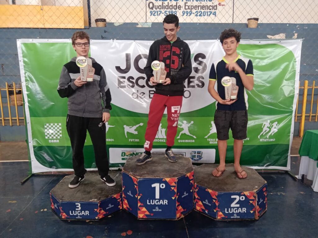 Conheça os vencedores do Xadrez nos Jogos Escolares 2022 Conheça os vencedores do Xadrez nos Jogos Escolares 2022
