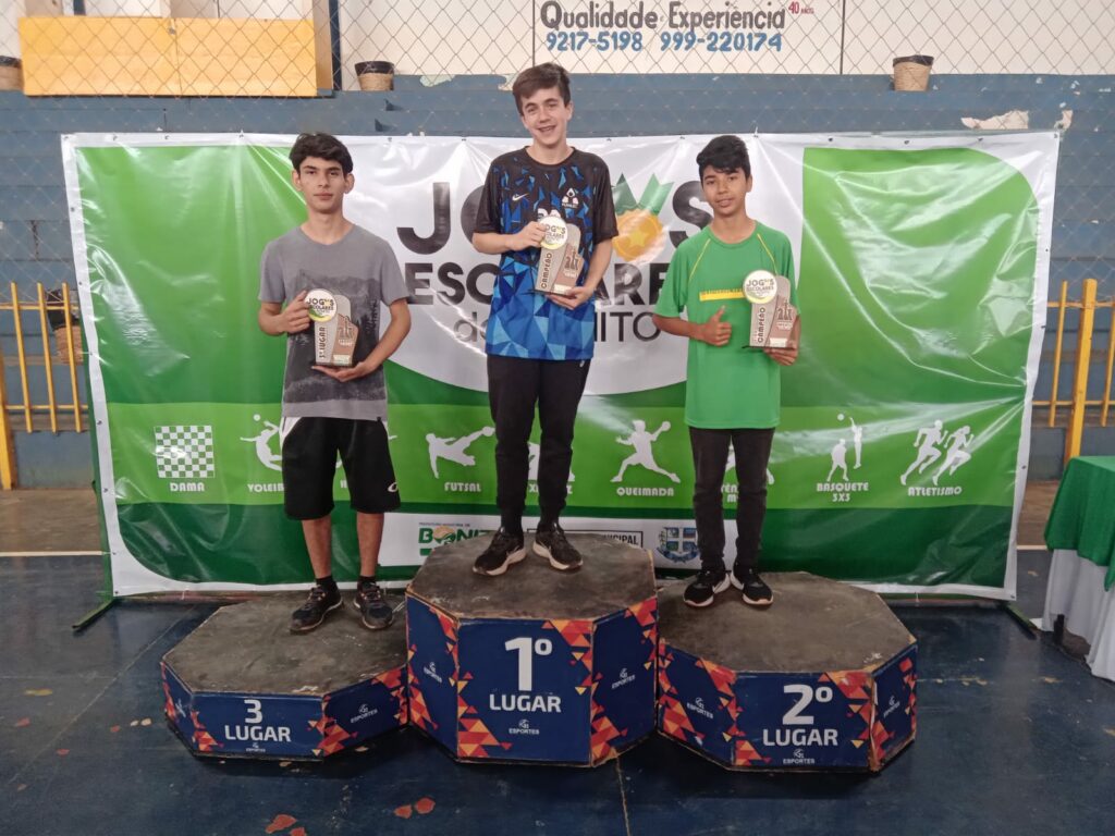 Conheça os vencedores do Xadrez nos Jogos Escolares 2022 Conheça os vencedores do Xadrez nos Jogos Escolares 2022