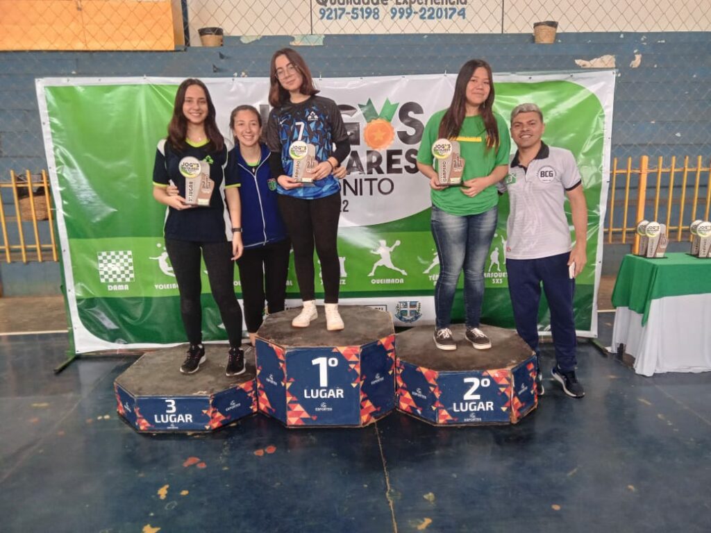 Conheça os vencedores do Xadrez nos Jogos Escolares 2022 Conheça os vencedores do Xadrez nos Jogos Escolares 2022