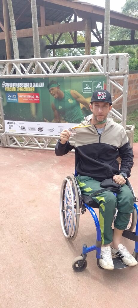 Atleta bonitense conquista pódio no Campeonato Brasileiro Paracanoagem na Bahia Atleta bonitense conquista pódio no Campeonato Brasileiro Paracanoagem na Bahia