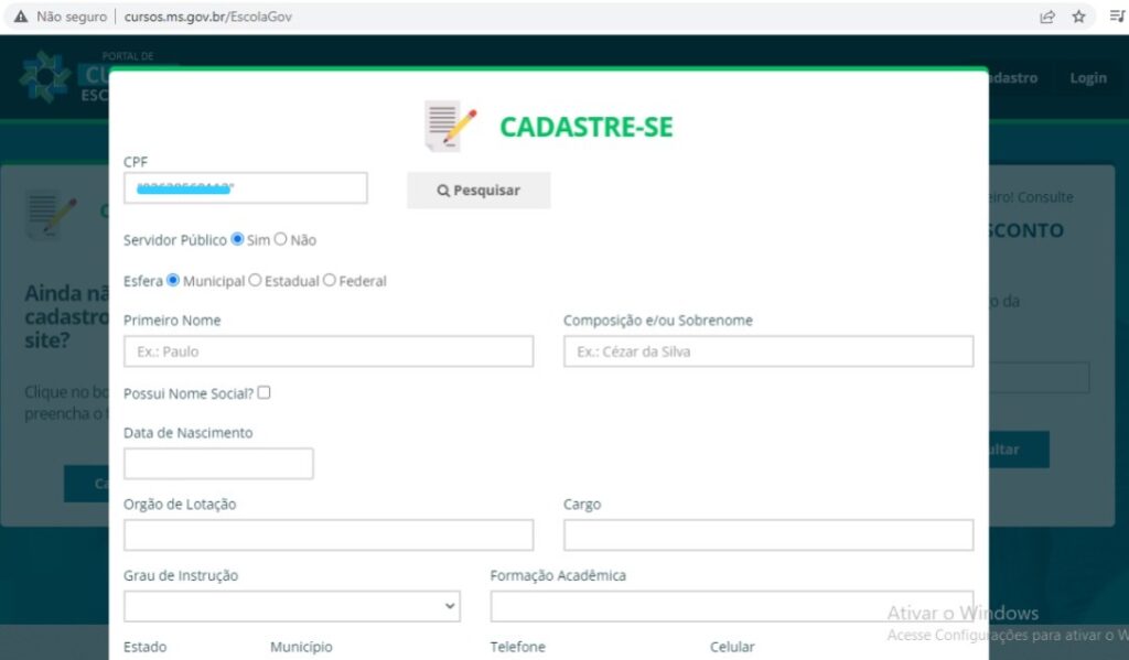 Prefeitura de Bonito firma parceria com ESCOLAGOV e servidores terão acesso a dezenas de cursos gratuitos Prefeitura de Bonito firma parceria com ESCOLAGOV e servidores terão acesso a dezenas de cursos gratuitos