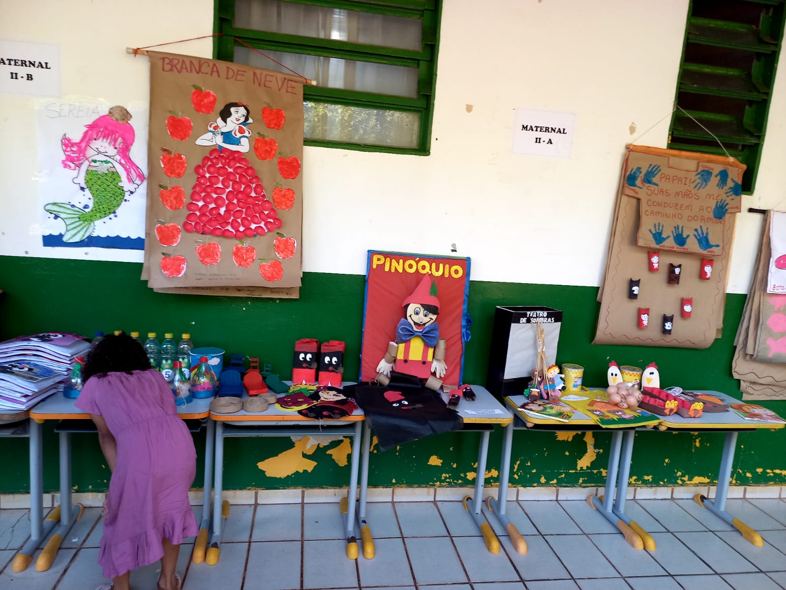 Centros de Educação Infantil desenvolvem Projeto Feira Literária e Folclore