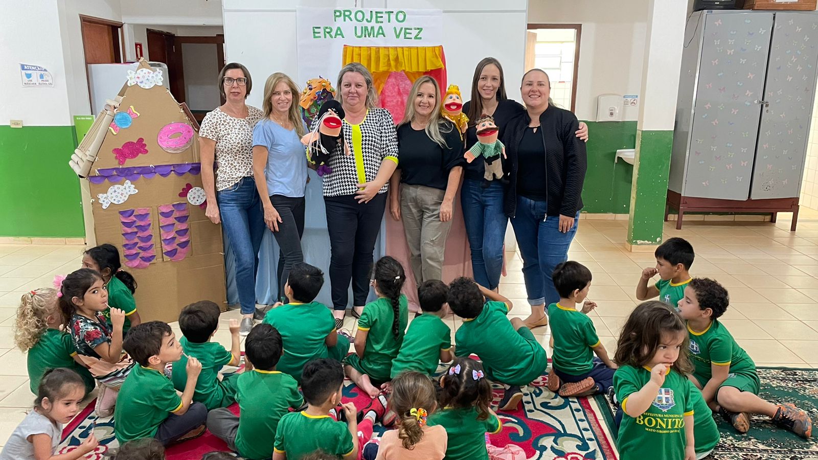 Centros de Educação Infantil desenvolvem Projeto Feira Literária e Folclore