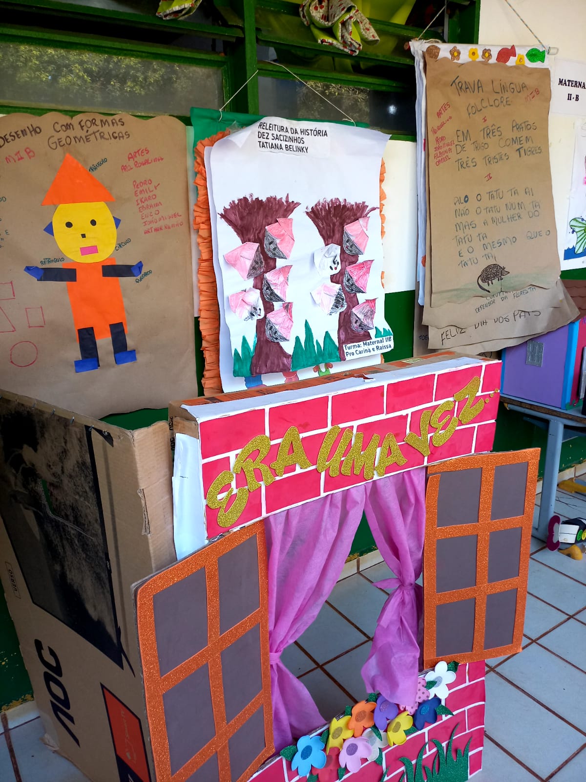 Centros de Educação Infantil desenvolvem Projeto Feira Literária e Folclore Centros de Educação Infantil desenvolvem Projeto Feira Literária e Folclore