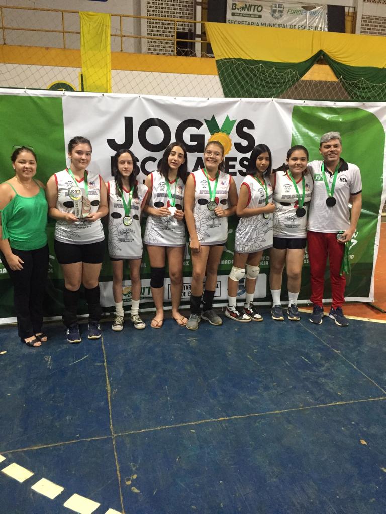 Voleibol movimenta os Jogos Escolares Municipais em 4 categorias