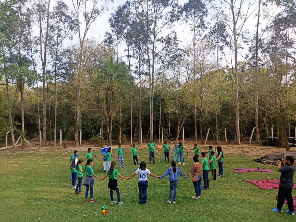 Alunos da Rede Municipal participam de ação educativa na Estação de Tratamento de Esgoto de Bonito Alunos da Rede Municipal participam de ação educativa na Estação de Tratamento de Esgoto de Bonito