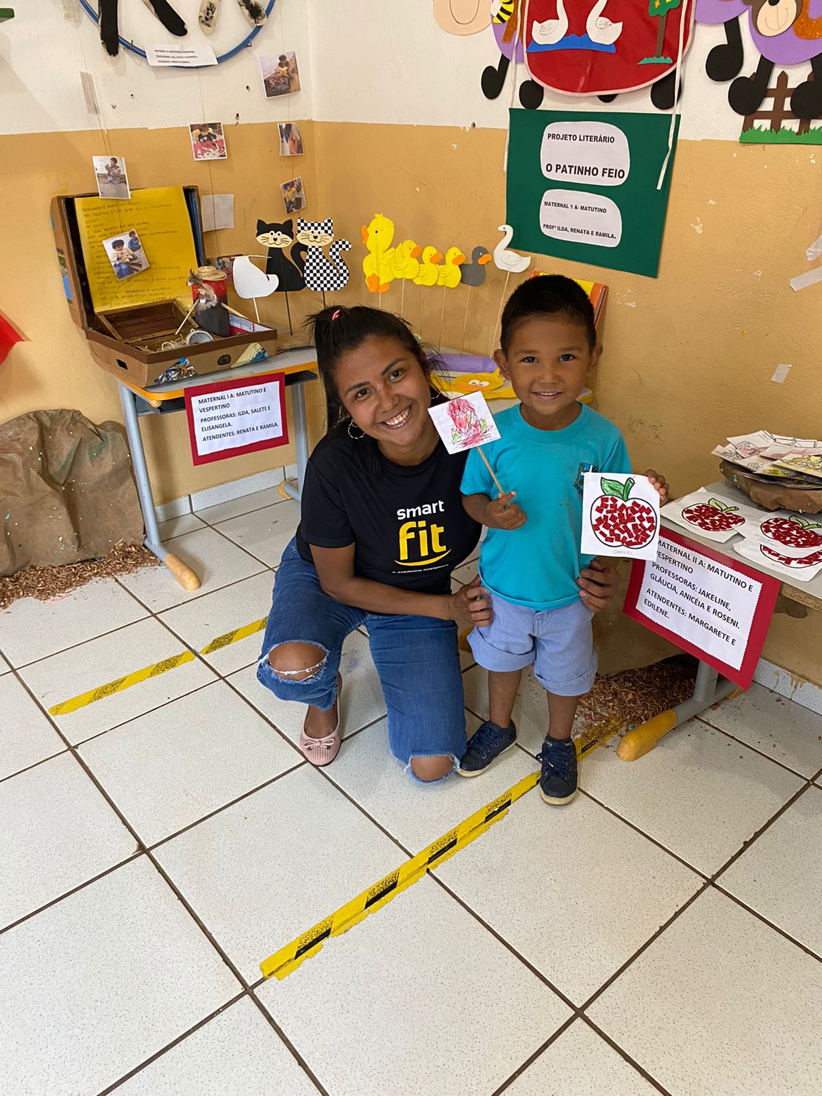 Centros de Educação Infantil desenvolvem Projeto Feira Literária e Folclore