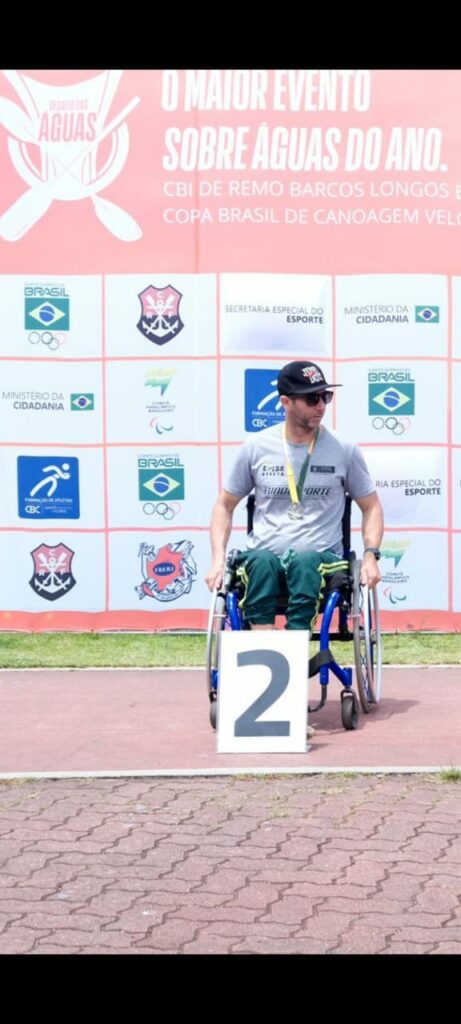 Atleta bonitense é vice-campeão brasileiro de Paracanoagem no Rio de Janeiro