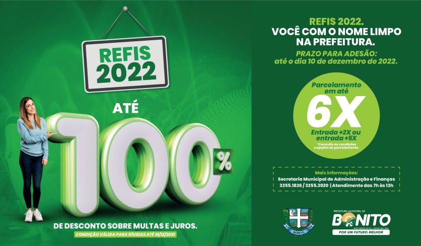 Contribuintes têm até 10 de dezembro para aderir ao Refis e pagar dívidas municipais sem juros e multas Contribuintes têm até 10 de dezembro para aderir ao Refis e pagar dívidas municipais sem juros e multas