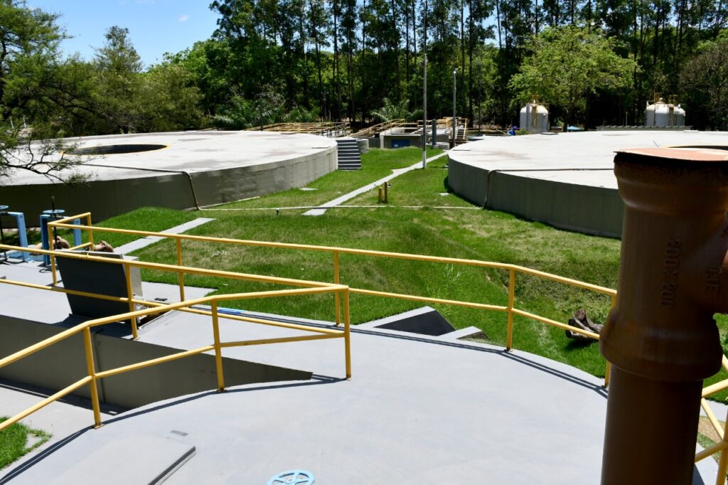 Em visita técnica equipe faz demarcação de local para ampliação da ETE em Bonito