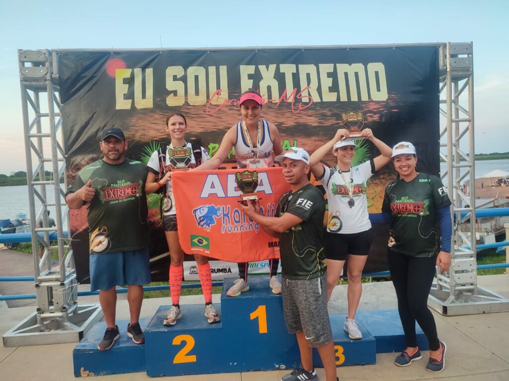 Atletas bonitenses conquistam pódio na Corrida de Trilha durante o Eco Pantanal Extremo