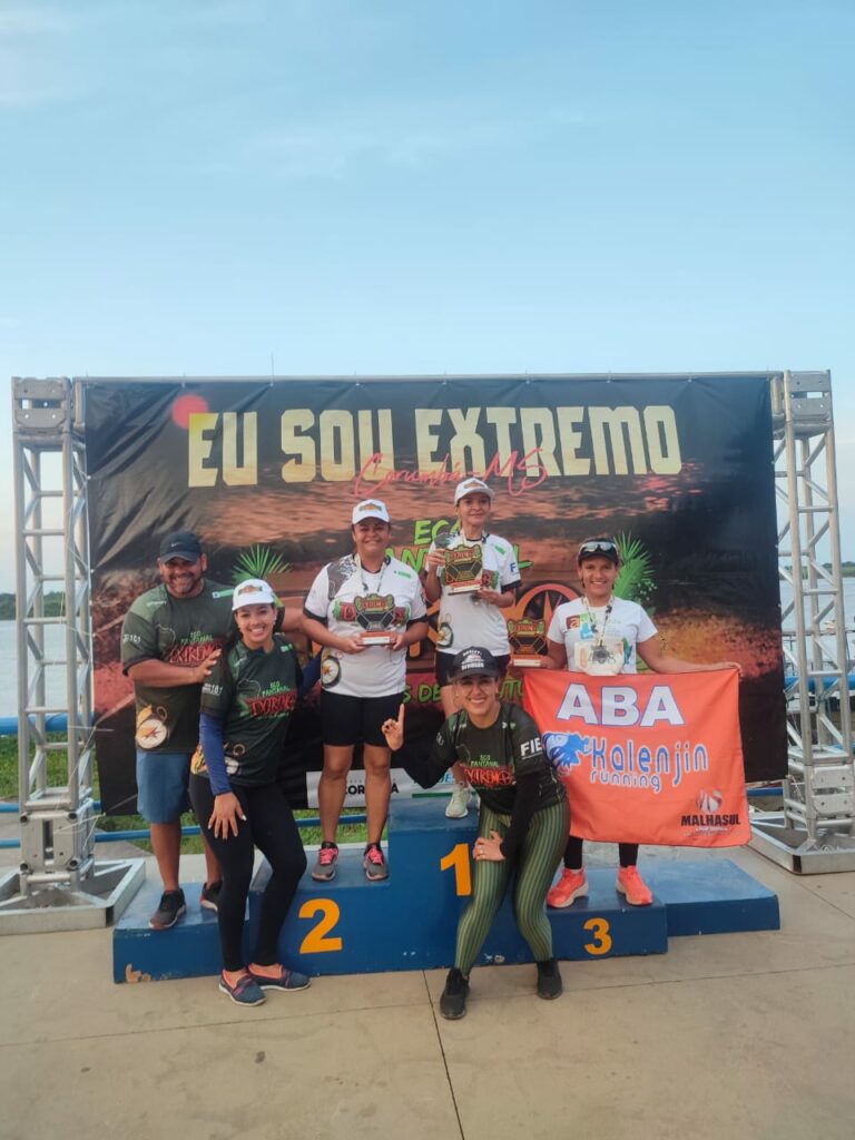 Atletas bonitenses conquistam pódio na Corrida de Trilha durante o Eco Pantanal Extremo