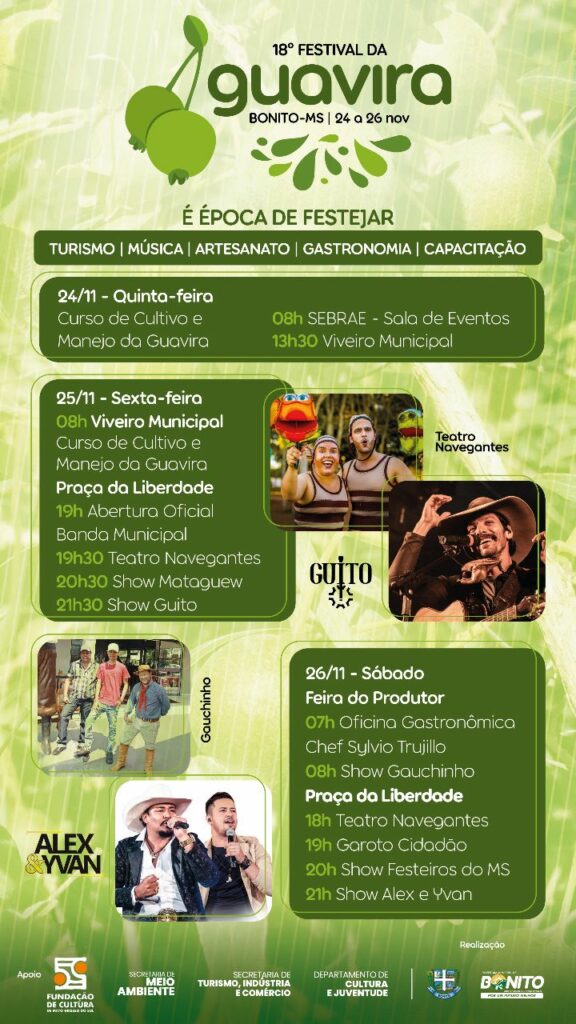 Do plantio ao preparo de alimentos, curso de Cultivo e Manejo da Guavira capacita 14 pessoas em Bonito