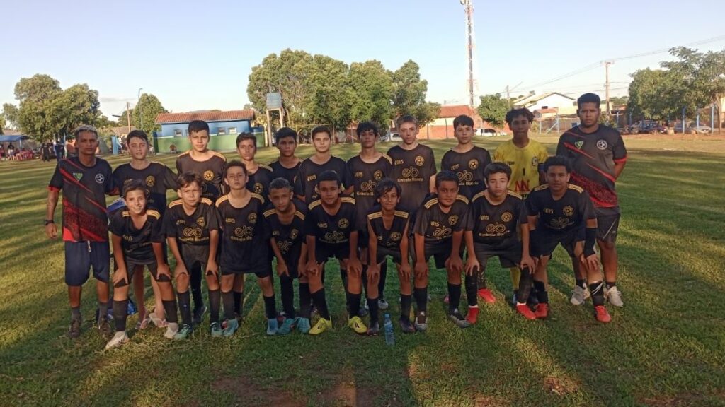 Time de Bonito empata e garante vaga na próxima fase do Campeonato Estadual de Futebol Sub-13,