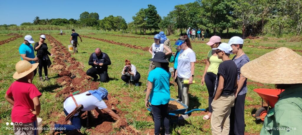 Sema participa de ação de reflorestamento com plantio de 500 mudas de Cumbaru