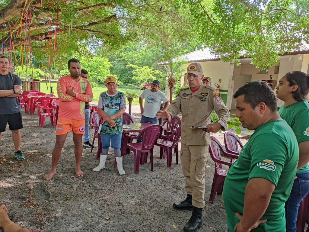 Balneário Municipal realiza treinamento do Plano de Atendimento e Emergência