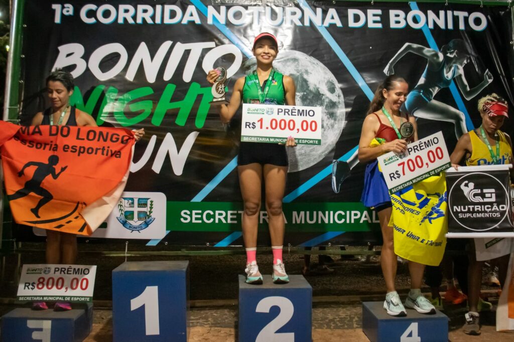 1ª Bonito Night Run envolve mais de 200 atletas e estreia iluminação noturna na MS-178