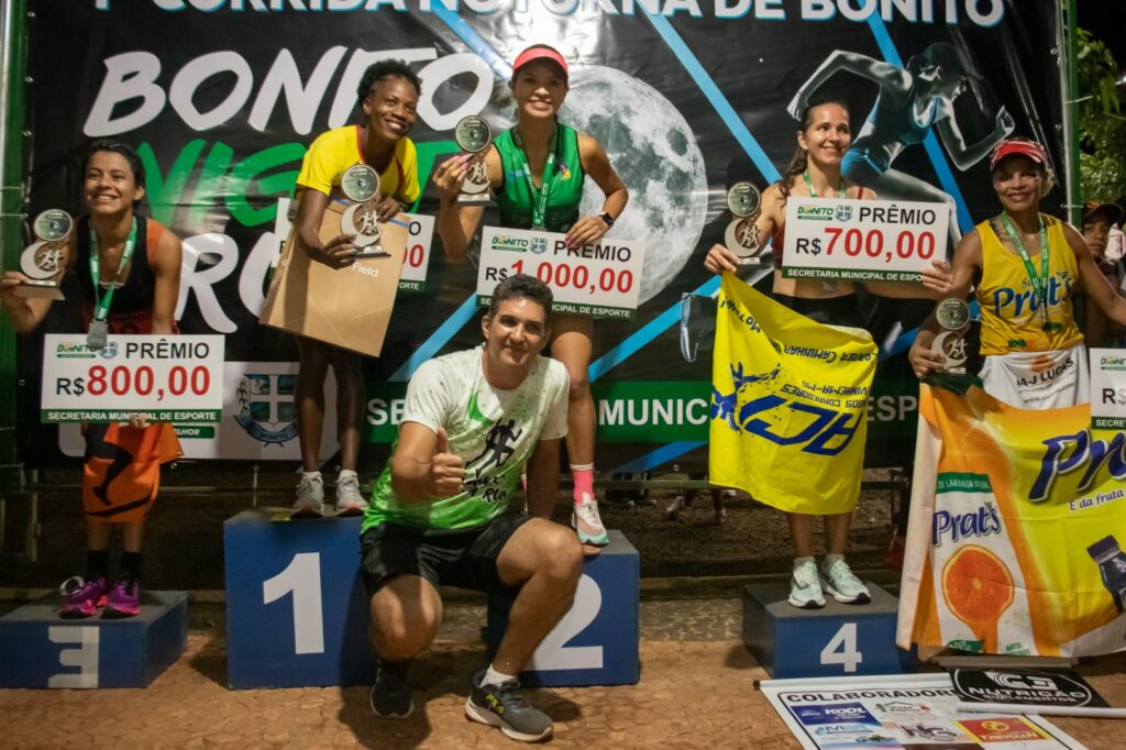 1ª Bonito Night Run envolve mais de 200 atletas e estreia iluminação noturna na MS-178