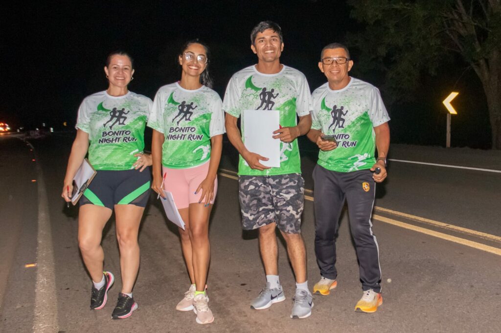 1ª Bonito Night Run envolve mais de 200 atletas e estreia iluminação noturna na MS-178