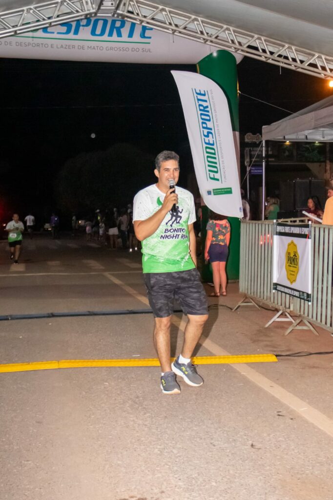 1ª Bonito Night Run envolve mais de 200 atletas e estreia iluminação noturna na MS-178