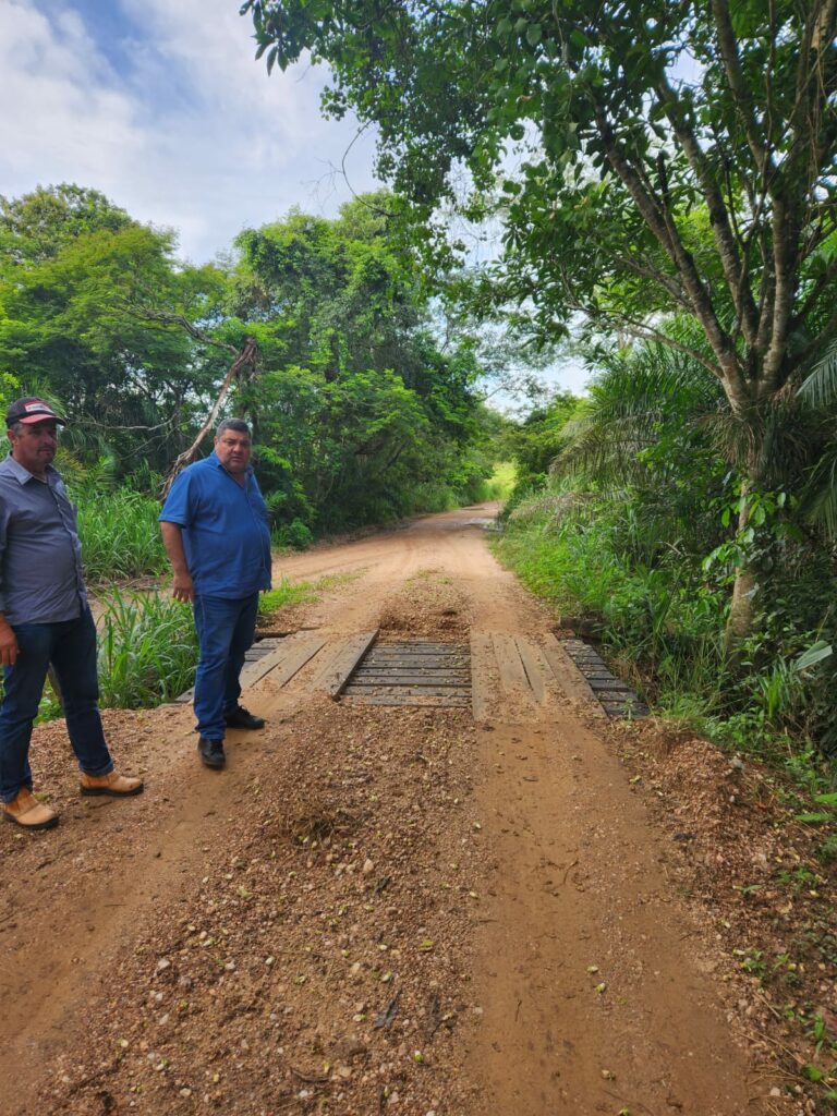 Reforma da ponte do Resek e sobre o córrego Roncador são concluídas