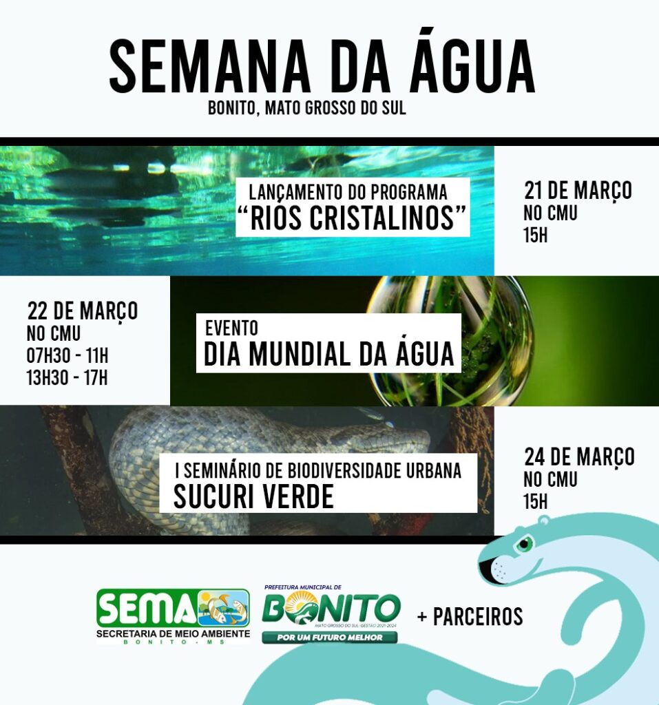 Bonito lança programa ‘Rios Cristalinos’ em parceria com Sanesul e MS Pantanal