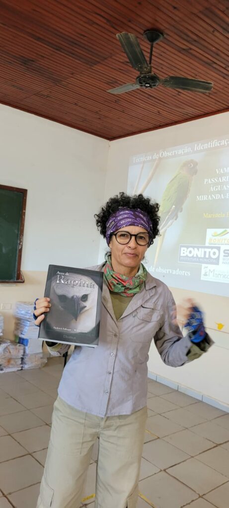 Juventude do Águas do Miranda participa de curso de observação de aves e cria clube de observadores