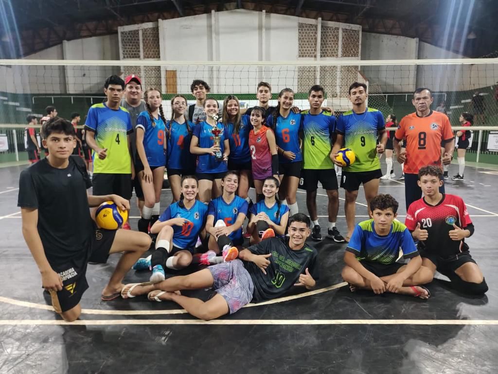 Equipes bonitenses participam de torneio de voleibol em preparação ao Jogos Escolares Estaduais
