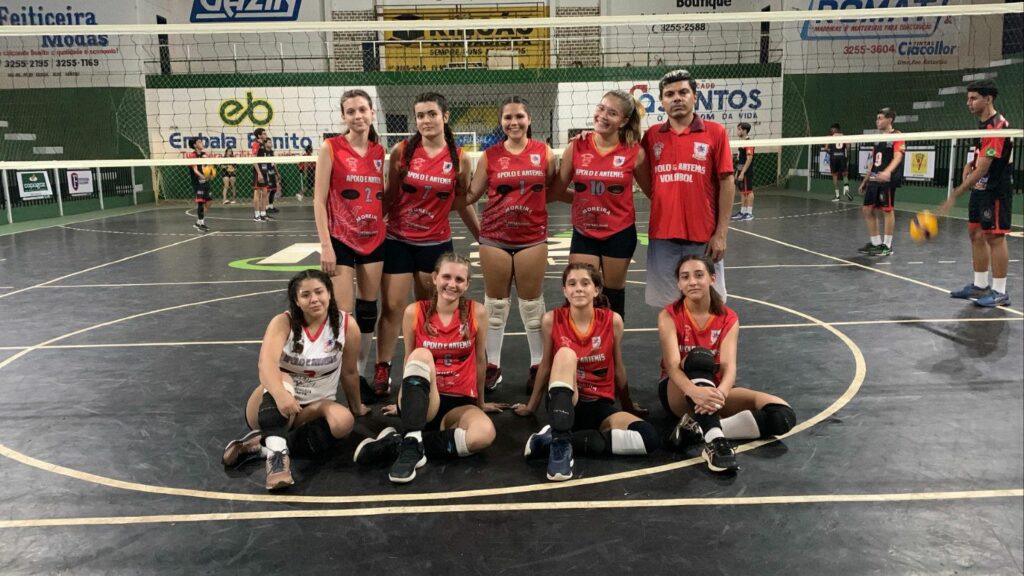 Equipes bonitenses participam de torneio de voleibol em preparação ao Jogos Escolares Estaduais