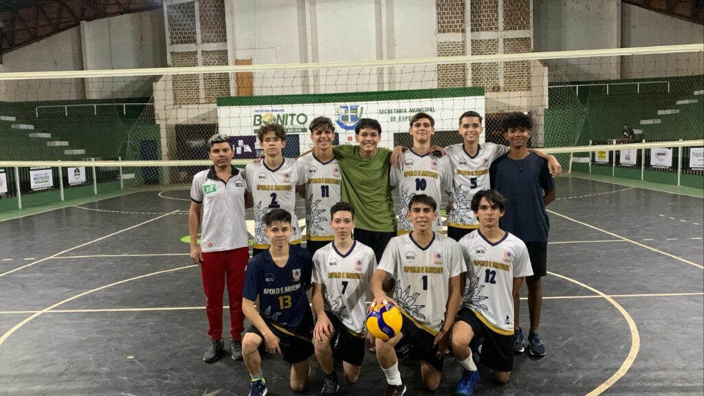 Equipes bonitenses participam de torneio de voleibol em preparação ao Jogos Escolares Estaduais