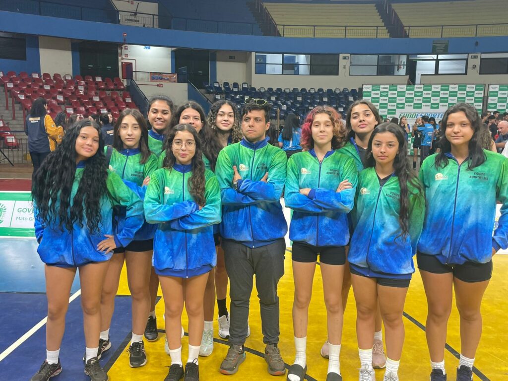 Handebol Feminino de Bonito estreia no Jogos Escolares Estaduais