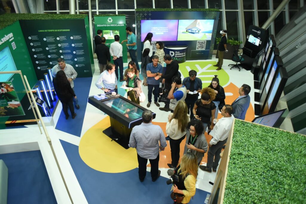 Sebrae lança espaço interativo que reúne tecnologias voltadas ao Ecoturismo Sebrae lança espaço interativo que reúne tecnologias voltadas ao Ecoturismo