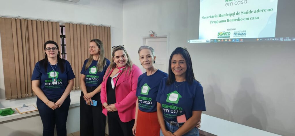 Bonito adere ao programa estadual Remédio em Casa Bonito adere ao programa estadual Remédio em Casa