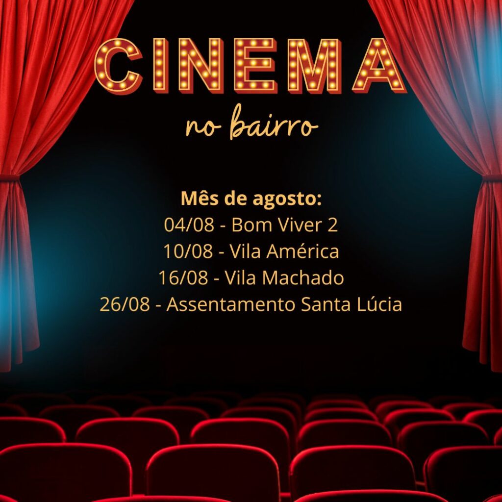 Cinema no Bairro está de volta com exibição do filme Dois Filhos de Francisco