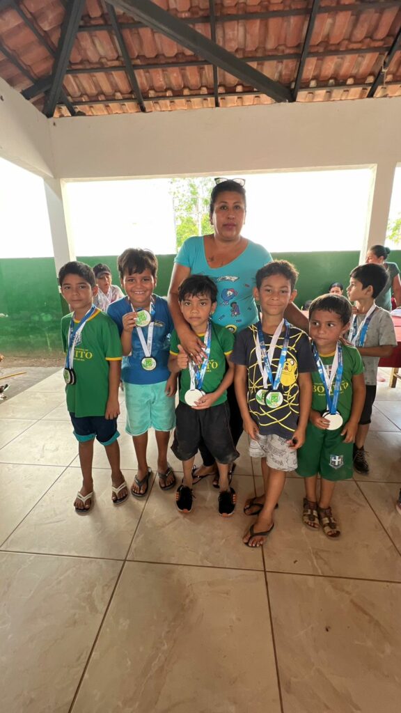 Jogos Escolares movimentaram o Distrito Águas do Miranda no final de semana