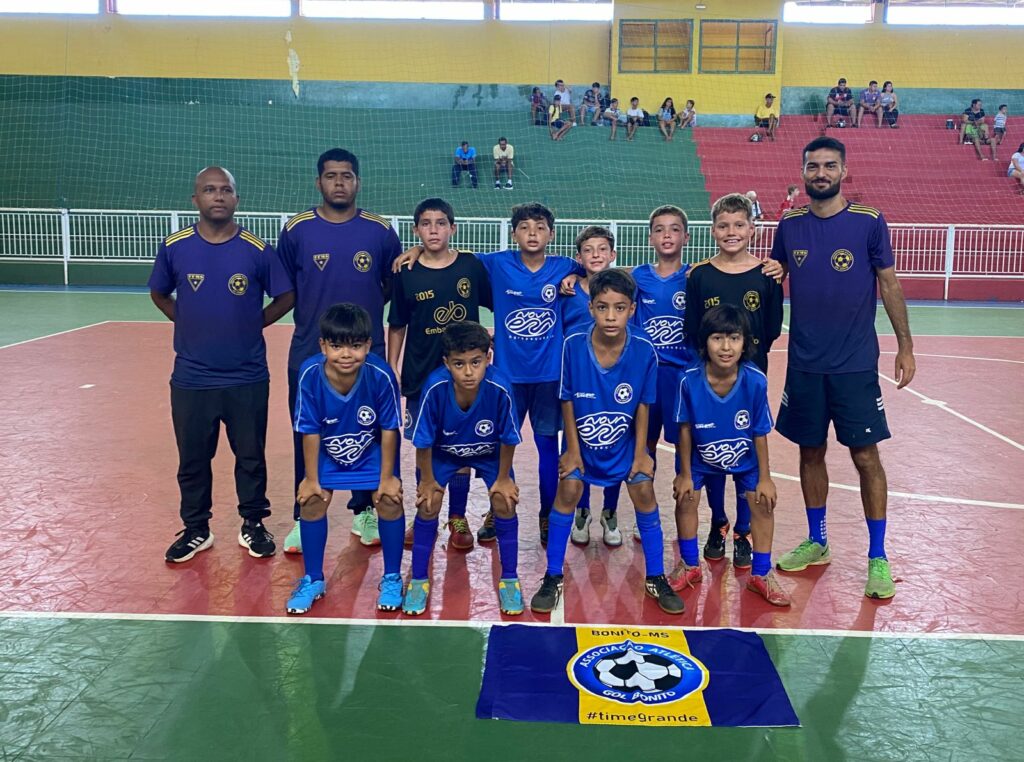 Bonito estreia com vitórias e goleadas na Copa Pelézinho de Futsal
