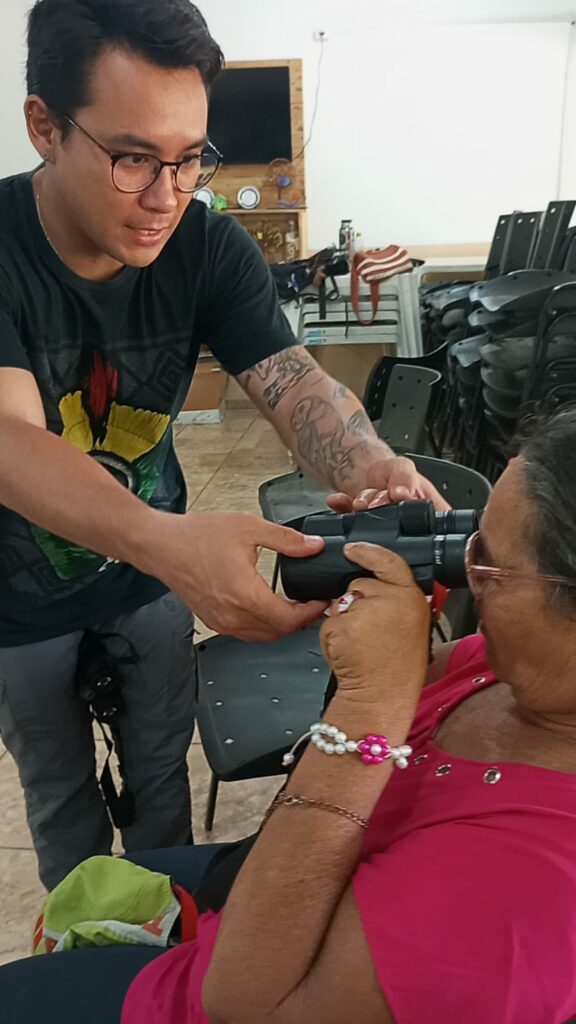 SEMA de Bonito promove a Educação Ambiental através do Aviturismo no Grande Marambaia SEMA de Bonito promove a Educação Ambiental através do Aviturismo no Grande Marambaia