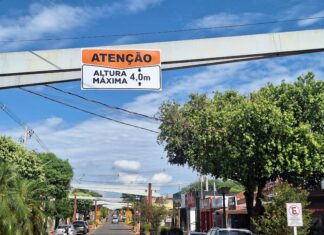 Comunicado sobre limite de altura dos veículos na Pilád Rebuá e instalação da decoração de Natal Departamento Municipal de Transporte e Trânsito