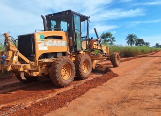 Patrolamento chega à rota da São Geraldo com cronograma intensificado Secretaria de Obras