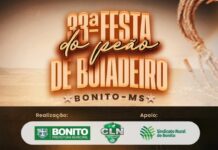 Prefeitura Municipal de Bonito e Clube de Laço Nabileque realizam a 33ª Festa de Peão de Boiadeiro