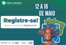 Bonito participa da 3ª edição da Semana Nacional do Registro Civil – “Registre-se!”