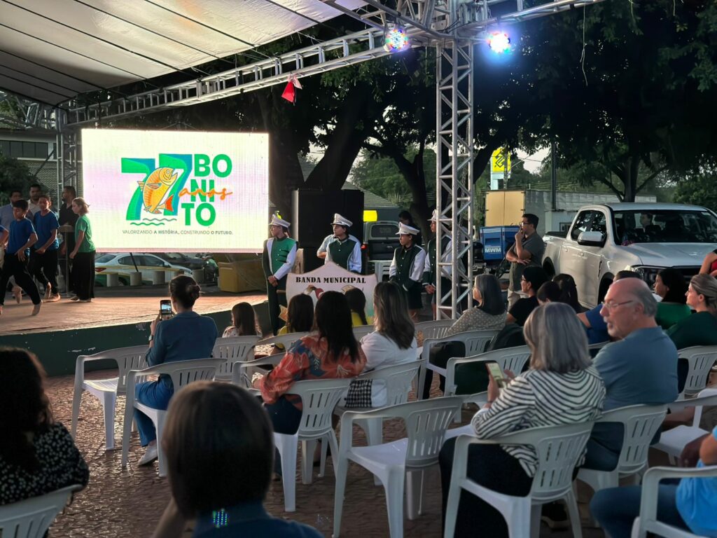 Bonito inicia comemorações dos 77 anos com mais de R$ 55 milhões em obras