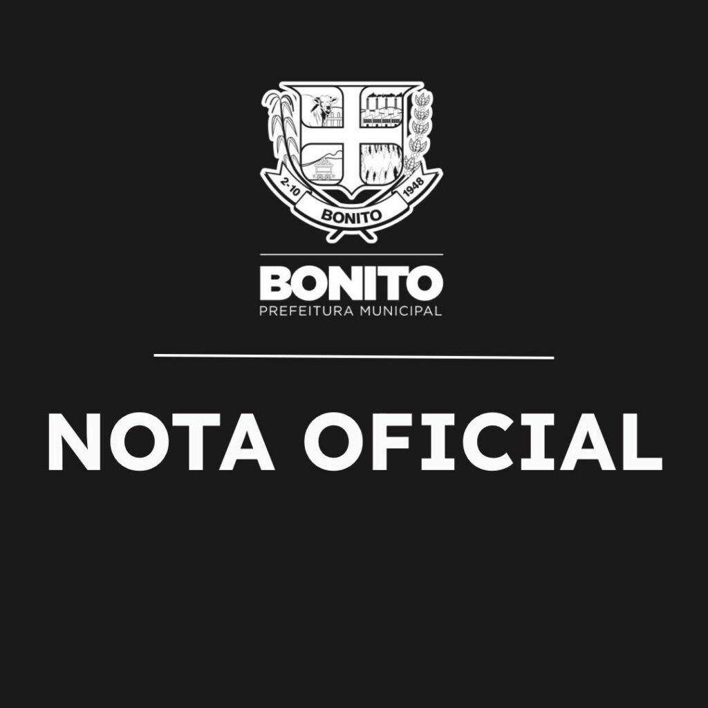 Nota oficial: esclarecimentos sobre o processo seletivo de professores e a lei de cotas em Bonito