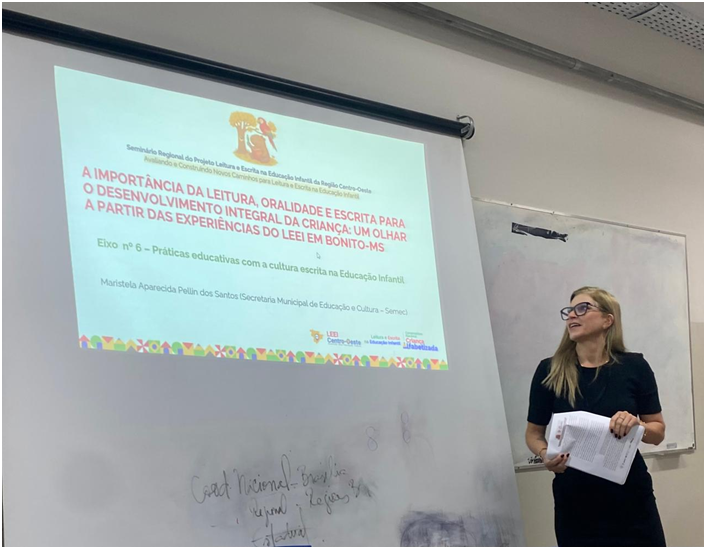 Bonito participa do 1º Seminário Regional do Projeto Leitura e Escrita na Educação Infantil da Região Centro-Oeste