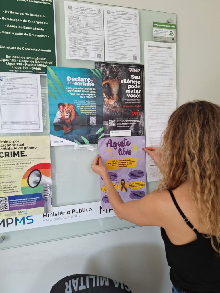 Agosto Lilás: Bonito promove palestra e ações para reforçar a luta pelos direitos das mulheres