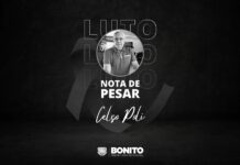 Nota de pesar pelo falecimento de Celso Poli, proprietário do Zagaia Eco Resort