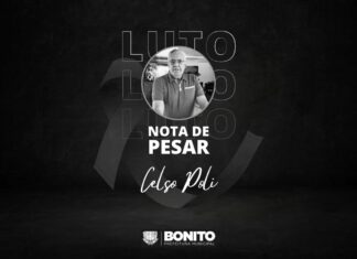 Nota de pesar pelo falecimento de Celso Poli, proprietário do Zagaia Eco Resort Category Template 1