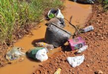 Prefeitura reforça fiscalização contra descarte irregular de lixo e restos de animais na Estrada do Quati